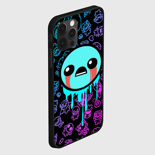 Чехол iPhone 12 Pro Max Blue Isaac / 3D-Черный – фото 2