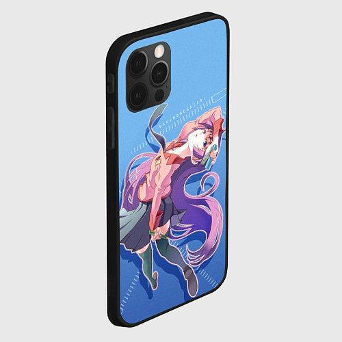 Чехол iPhone 12 Pro Max Истории монстров / 3D-Черный – фото 2