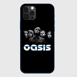 Чехол для iPhone 12 Pro Max OASIS, цвет: 3D-черный