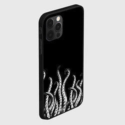 Чехол для iPhone 12 Pro Max Octopus Щупальца, цвет: 3D-черный — фото 2