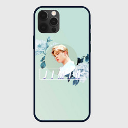 Чехол для iPhone 12 Pro Max Чимин в цветах, цвет: 3D-черный