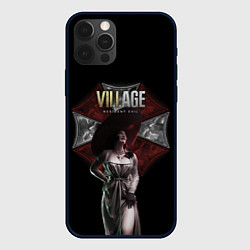 Чехол для iPhone 12 Pro Max Resident Evil Lady Dimitrescu, цвет: 3D-черный