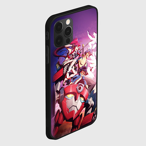 Чехол iPhone 12 Pro Max Gurren Lagann / 3D-Черный – фото 2