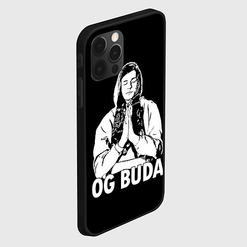 Чехол iPhone 12 Pro Max OG Buda / 3D-Черный – фото 2