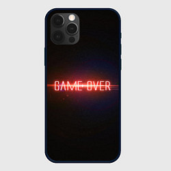 Чехол для iPhone 12 Pro Max Game Over, цвет: 3D-черный