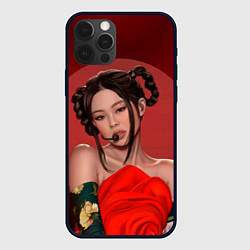 Чехол для iPhone 12 Pro Max Дженни BLACKPINK, цвет: 3D-черный