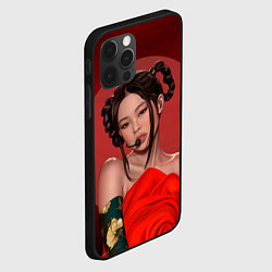Чехол для iPhone 12 Pro Max Дженни BLACKPINK, цвет: 3D-черный — фото 2