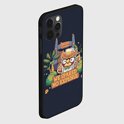 Чехол для iPhone 12 Pro Max Jurassic Crossing, цвет: 3D-черный — фото 2