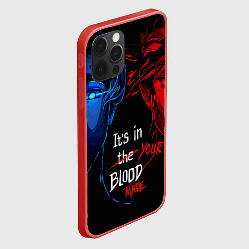 Чехол iPhone 12 Pro Max Hades / 3D-Красный – фото 2