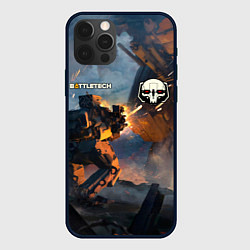 Чехол для iPhone 12 Pro Max Battletech warrior, цвет: 3D-черный