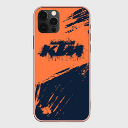 Чехол для iPhone 12 Pro Max KTM ГРАНЖ Z, цвет: 3D-светло-розовый