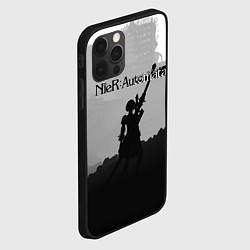 Чехол для iPhone 12 Pro Max Nier Automata Z, цвет: 3D-черный — фото 2