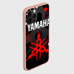 Чехол для iPhone 12 Pro Max YAMAHA ЯМАХА МОТОСПОРТ, цвет: 3D-светло-розовый — фото 2