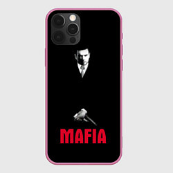 Чехол для iPhone 12 Pro Max Томас Анжело, цвет: 3D-малиновый