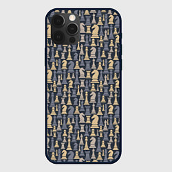 Чехол для iPhone 12 Pro Max Шахматист, цвет: 3D-черный