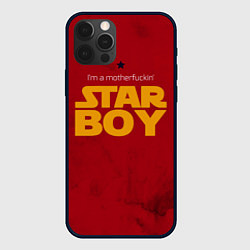 Чехол для iPhone 12 Pro Max The Weeknd - Star Boy, цвет: 3D-черный