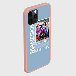 Чехол для iPhone 12 Pro Max Maneskin RocknRoll, цвет: 3D-светло-розовый — фото 2