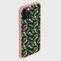 Чехол для iPhone 12 Pro Max RUN, цвет: 3D-светло-розовый — фото 2