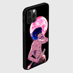 Чехол для iPhone 12 Pro Max Иноске клинок рассекающий демонов арт, цвет: 3D-черный — фото 2