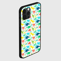 Чехол для iPhone 12 Pro Max DINOSAUR, цвет: 3D-черный — фото 2