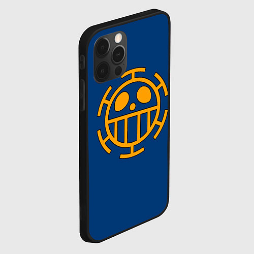 Чехол iPhone 12 Pro Max Как у Трафальгара Ло One Piece / 3D-Черный – фото 2