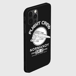 Чехол для iPhone 12 Pro Max Нормандия, цвет: 3D-черный — фото 2