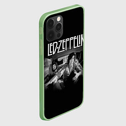 Чехол для iPhone 12 Pro Max Led Zeppelin, цвет: 3D-салатовый — фото 2