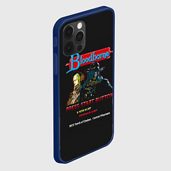 Чехол для iPhone 12 Pro Max Bloodborne 8 bit, цвет: 3D-тёмно-синий — фото 2