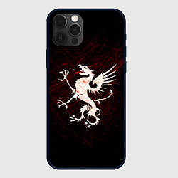 Чехол для iPhone 12 Pro Max Грифон, цвет: 3D-черный