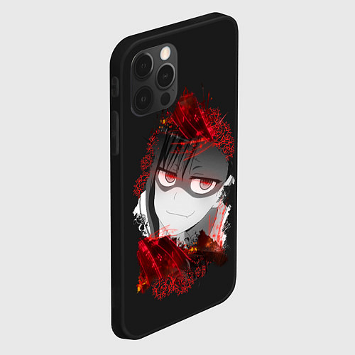 Чехол iPhone 12 Pro Max Bad Girl Nagatoro / 3D-Черный – фото 2