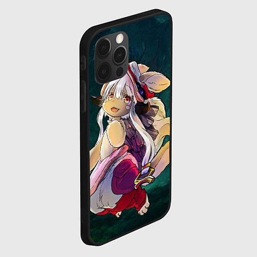 Чехол iPhone 12 Pro Max Nanachi / 3D-Черный – фото 2