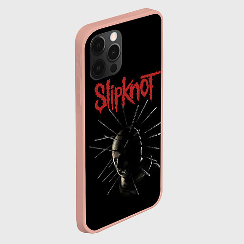 Чехол iPhone 12 Pro Max CRAIG JONES SLIPKNOT Z / 3D-Светло-розовый – фото 2