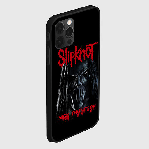 Чехол iPhone 12 Pro Max MICK THOMPSON SLIPKNOT СЛИПКНОТ Z / 3D-Черный – фото 2