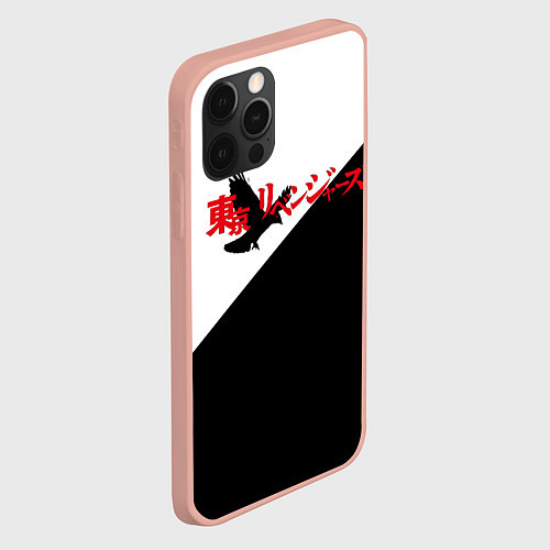 Чехол iPhone 12 Pro Max Tokyo Revengers Токийские Мстители Logo Z / 3D-Светло-розовый – фото 2