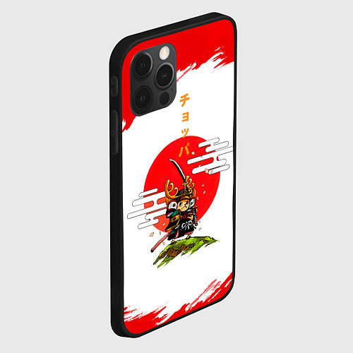 Чехол iPhone 12 Pro Max Тони Тони Чоппер ниндзя One Piece / 3D-Черный – фото 2