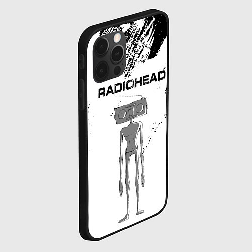 Чехол iPhone 12 Pro Max Radiohead Радиохед Z / 3D-Черный – фото 2