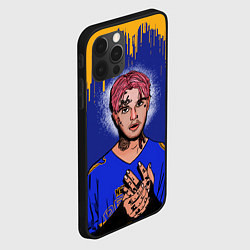 Чехол для iPhone 12 Pro Max LIL PEEP ЛИЛ ПИП Z, цвет: 3D-черный — фото 2