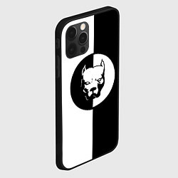 Чехол для iPhone 12 Pro Max PITBULL SYNDICATE ПИТБУЛЬ СИ, цвет: 3D-черный — фото 2