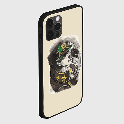 Чехол iPhone 12 Pro Max Jotaro Kujo / 3D-Черный – фото 2