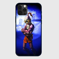 Чехол для iPhone 12 Pro Max Abe, цвет: 3D-черный