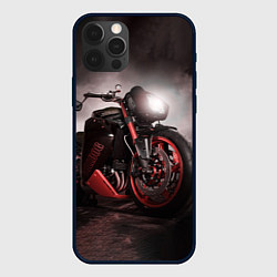 Чехол для iPhone 12 Pro Max СУПЕРБАЙК, цвет: 3D-черный