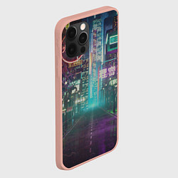 Чехол для iPhone 12 Pro Max Neon Tokyo, цвет: 3D-светло-розовый — фото 2