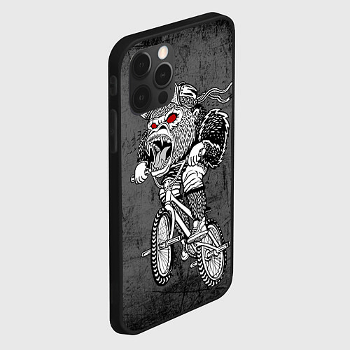 Чехол iPhone 12 Pro Max Junk Ride / 3D-Черный – фото 2