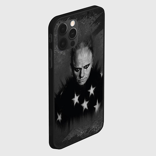 Чехол iPhone 12 Pro Max Keith Charles Flint Кит Флинт Z / 3D-Черный – фото 2