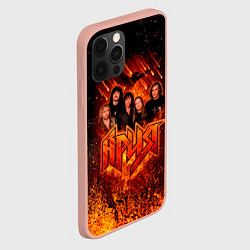Чехол для iPhone 12 Pro Max Ария в огне, цвет: 3D-светло-розовый — фото 2