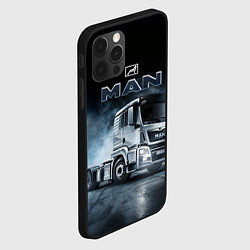Чехол для iPhone 12 Pro Max Man фура, цвет: 3D-черный — фото 2