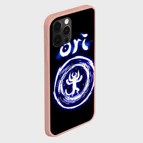 Чехол iPhone 12 Pro Max Ori, дух-хранитель леса / 3D-Светло-розовый – фото 2