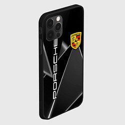 Чехол для iPhone 12 Pro Max Порше Porsche, цвет: 3D-черный — фото 2