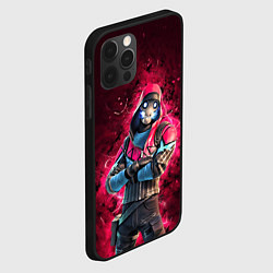 Чехол для iPhone 12 Pro Max Fortnite Bonehead, цвет: 3D-черный — фото 2