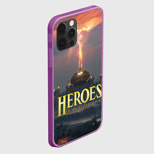 Чехол iPhone 12 Pro Max Heroes of Might and Magic HoM Z / 3D-Сиреневый – фото 2